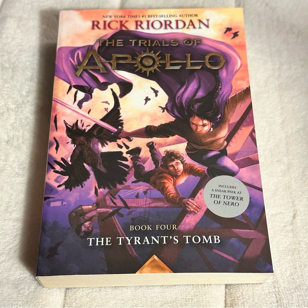 The Trials of Apollo: The Tyrant's Tomb Book book 4